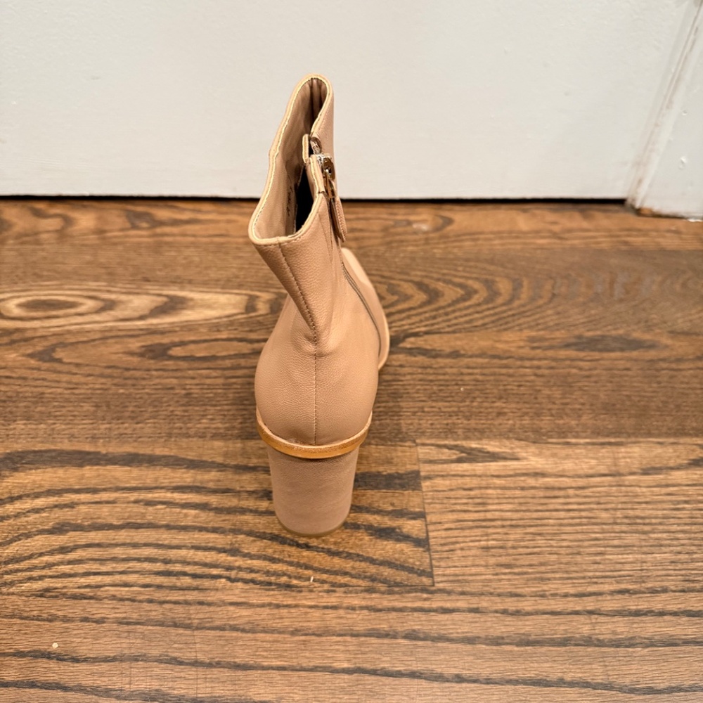 Kookai Leather Booties in Tan - Size 10 us / size 40 eu - Picture 7 of 11